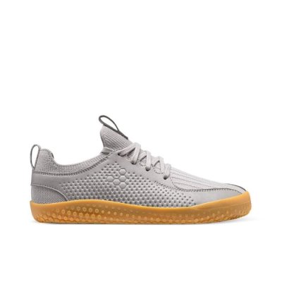 Scarpe Vivobarefoot Bambino - Grigie Primus Knit II Scarpe Da Scuola PLY314605